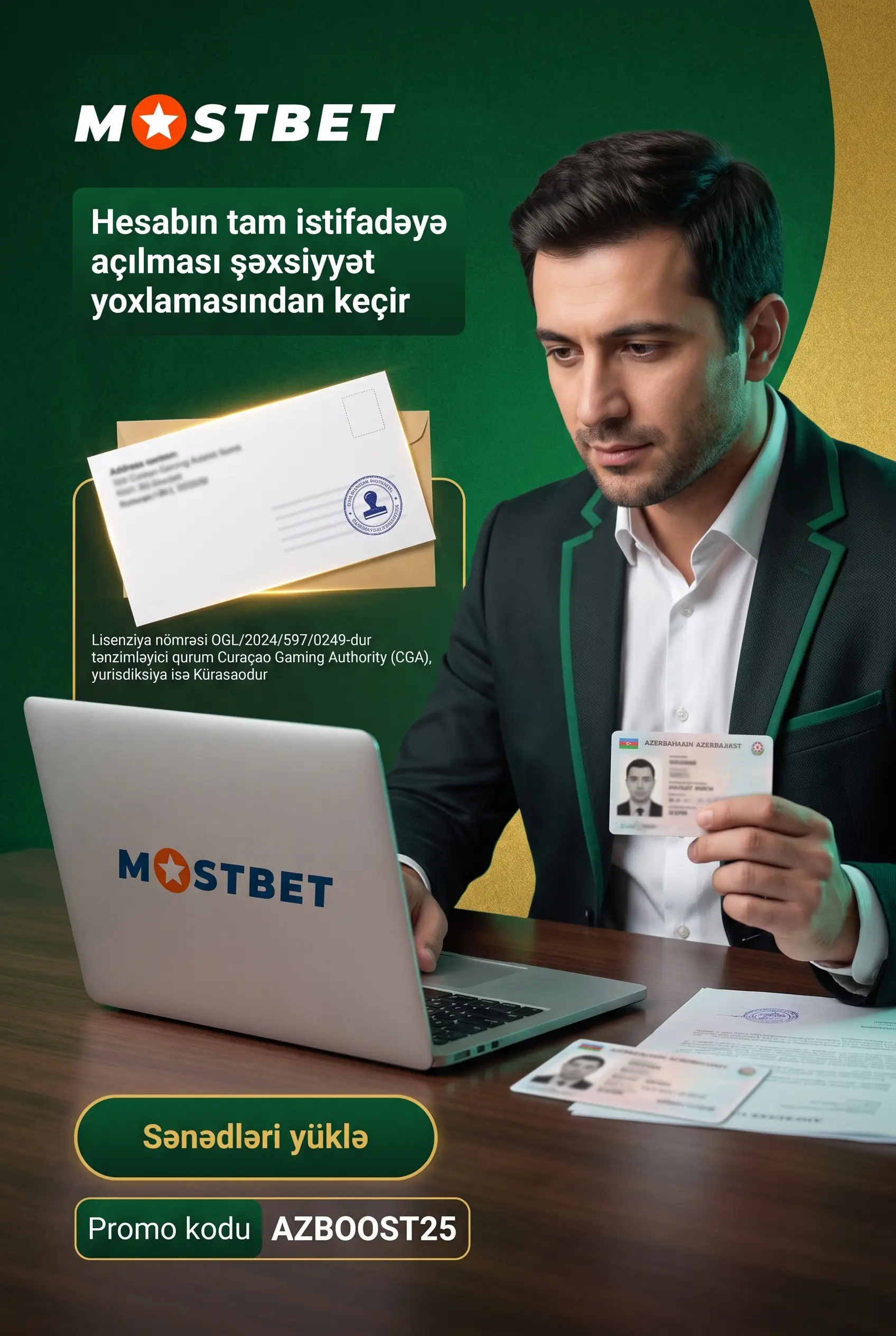 Hesabın təhlükəsizliyi və lisenziya çərçivəsi