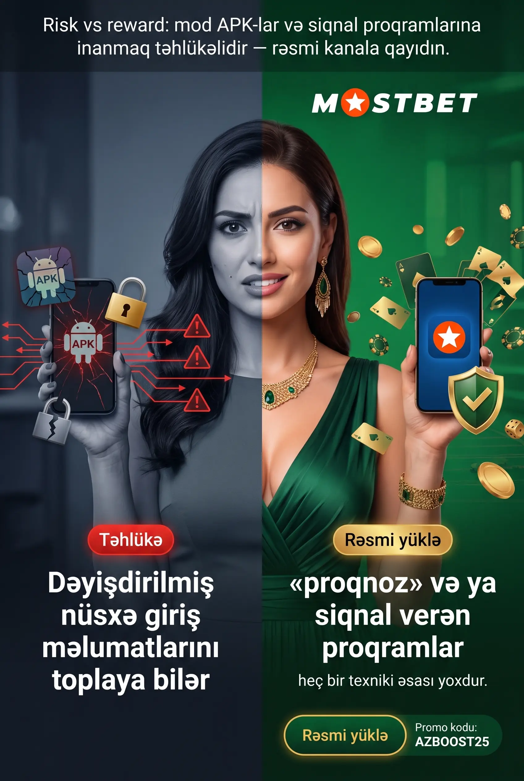 Mod APK və saxta paketlərin təhlükəsi