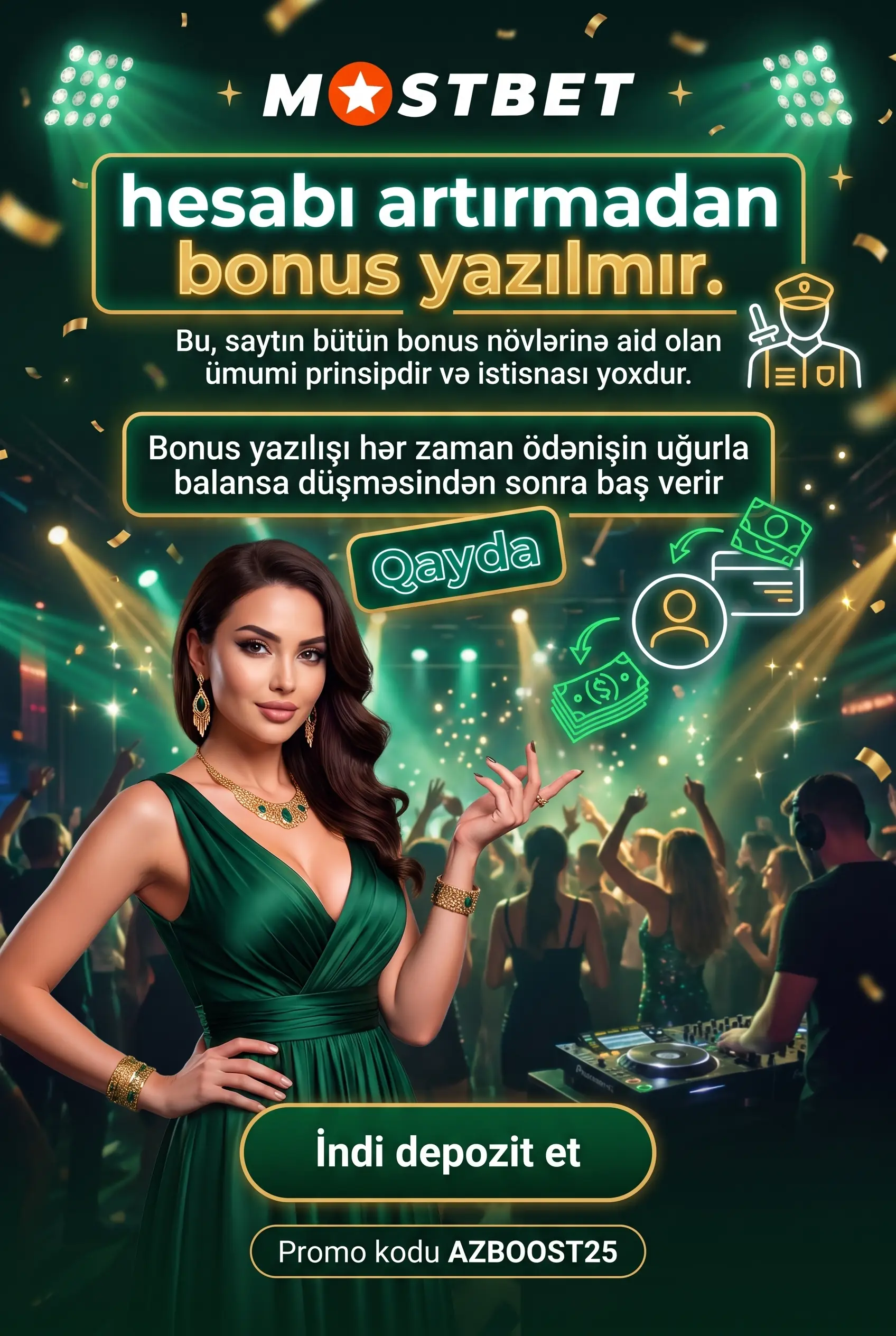 Depozitsiz bonus: 30 FS və ya 5 fribet