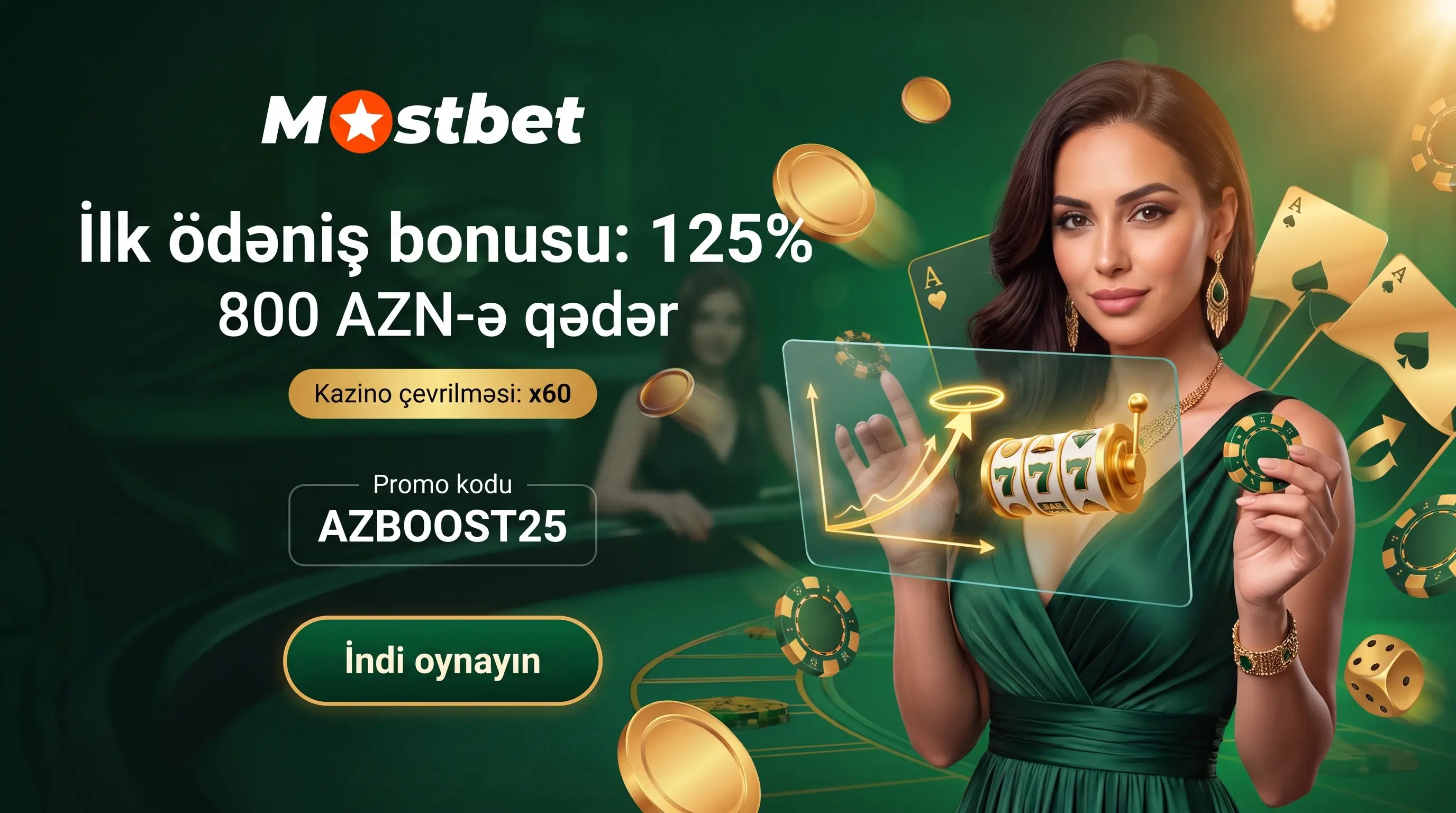 Mostbet casino bölməsində slotlar, canlı masalar və crash oyunları