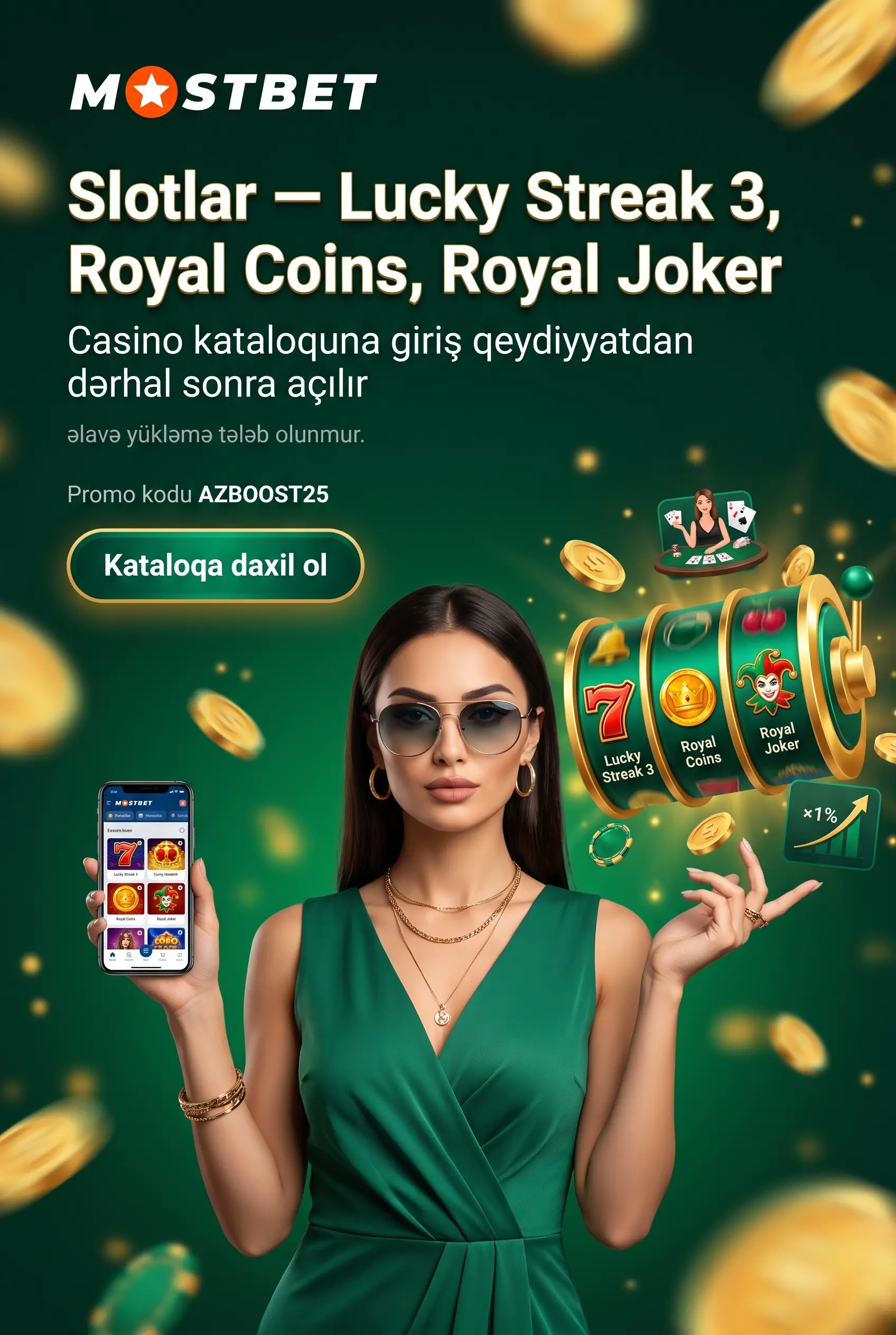 Mostbet kazino kataloqunun əsas kateqoriyaları
