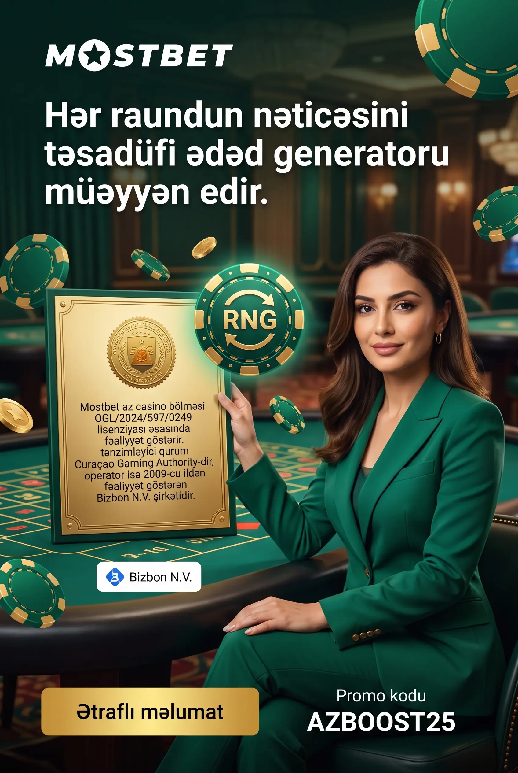 Mostbet təsadüfi ədəd generatoru və lisenziya