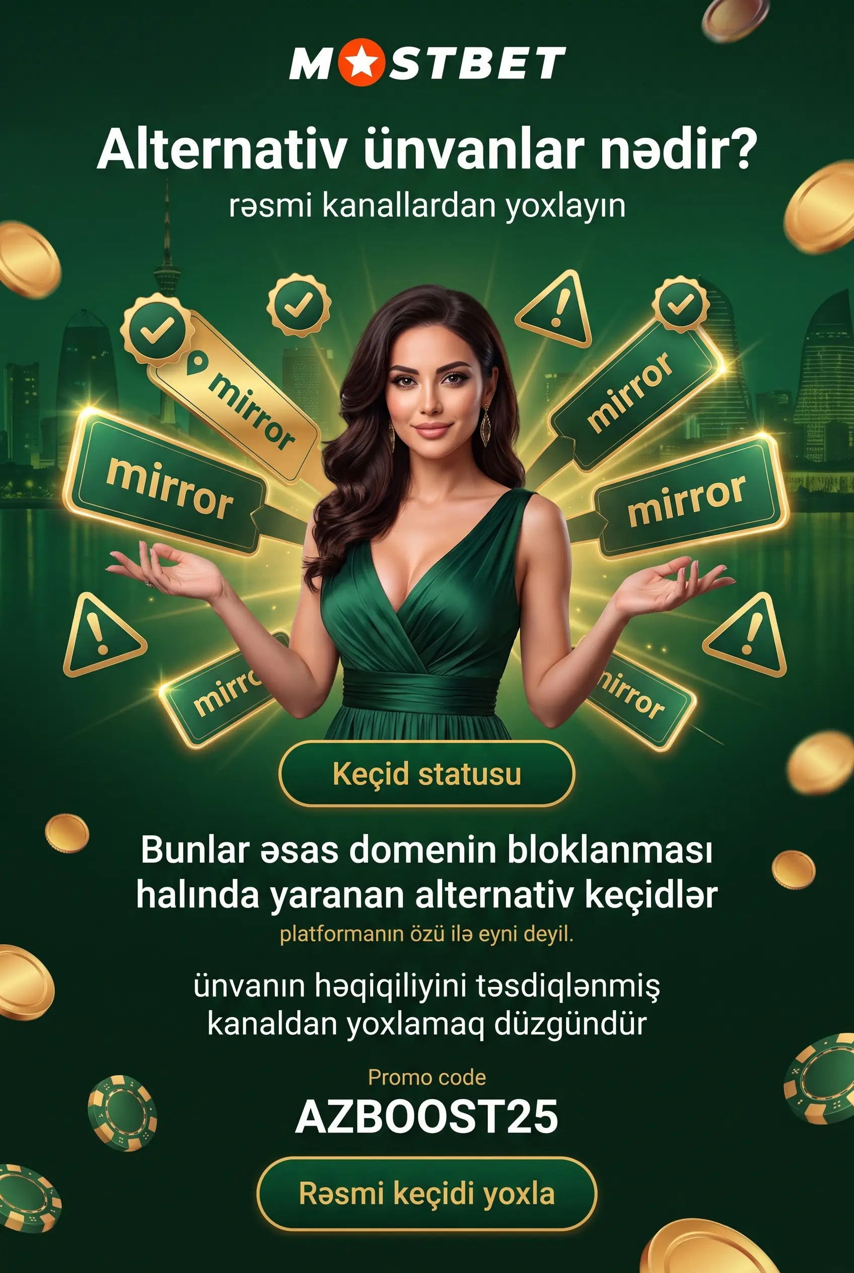 Mostbet az 90 və az 45 ünvanlarının izahı