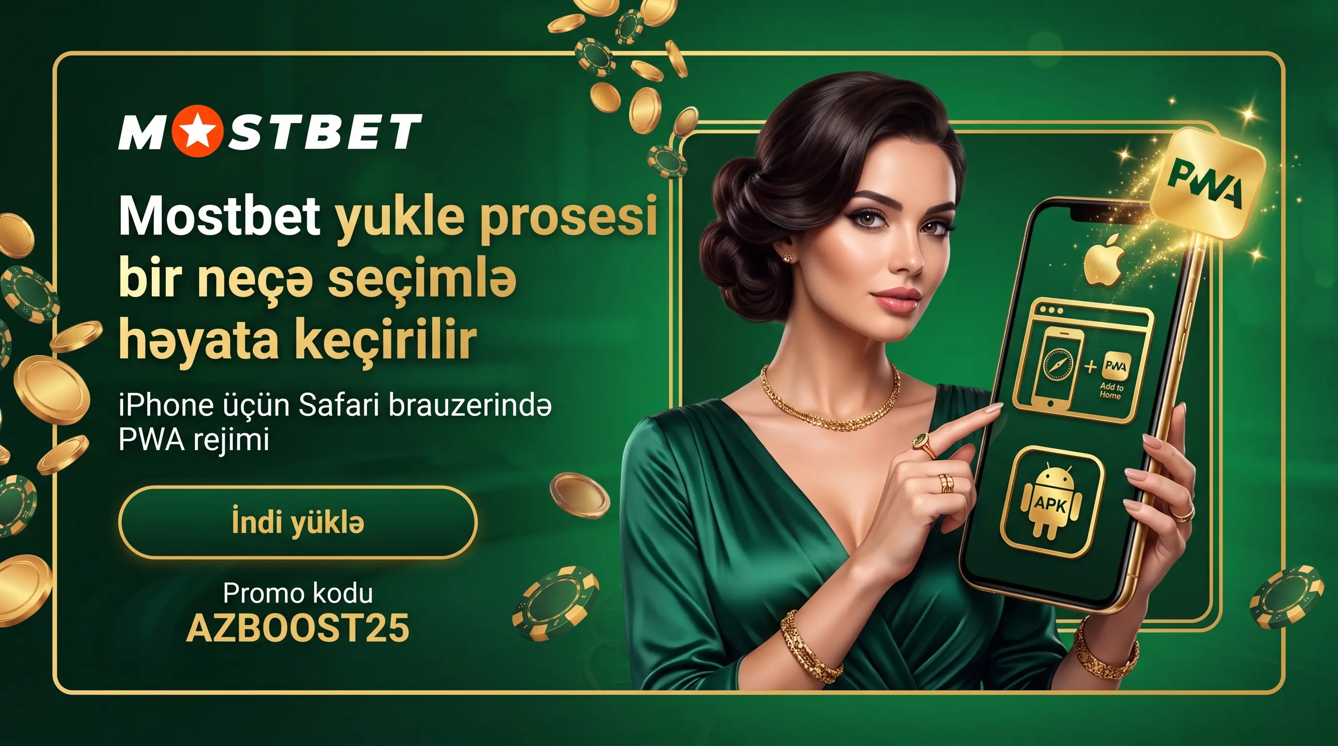 Mostbet yukle Android və iOS üçün mobil tətbiq